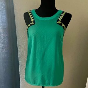 Turquoise Top